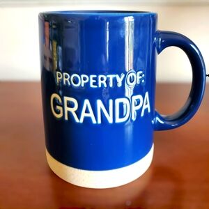 Property of‎ Grandpa 19 Oz Dishwasher & Microwave Safe Heavy Cermamic Mug NEW